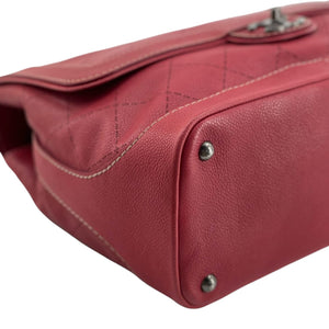 CC Flap Diamond Caviar Red RHW