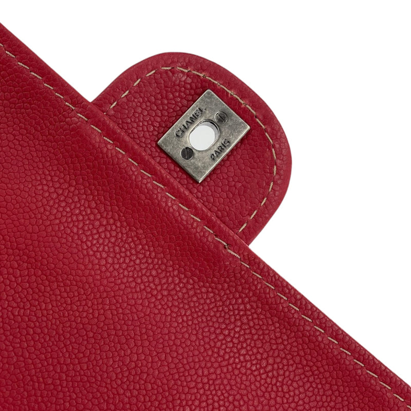 CC Flap Diamond Caviar Red RHW