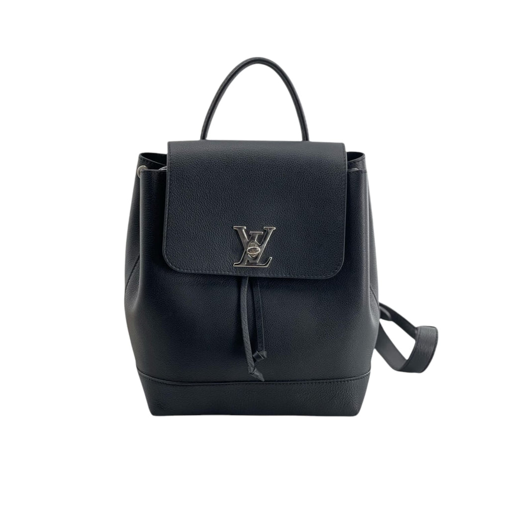 LockMe Backpack Calfskin Black SHW