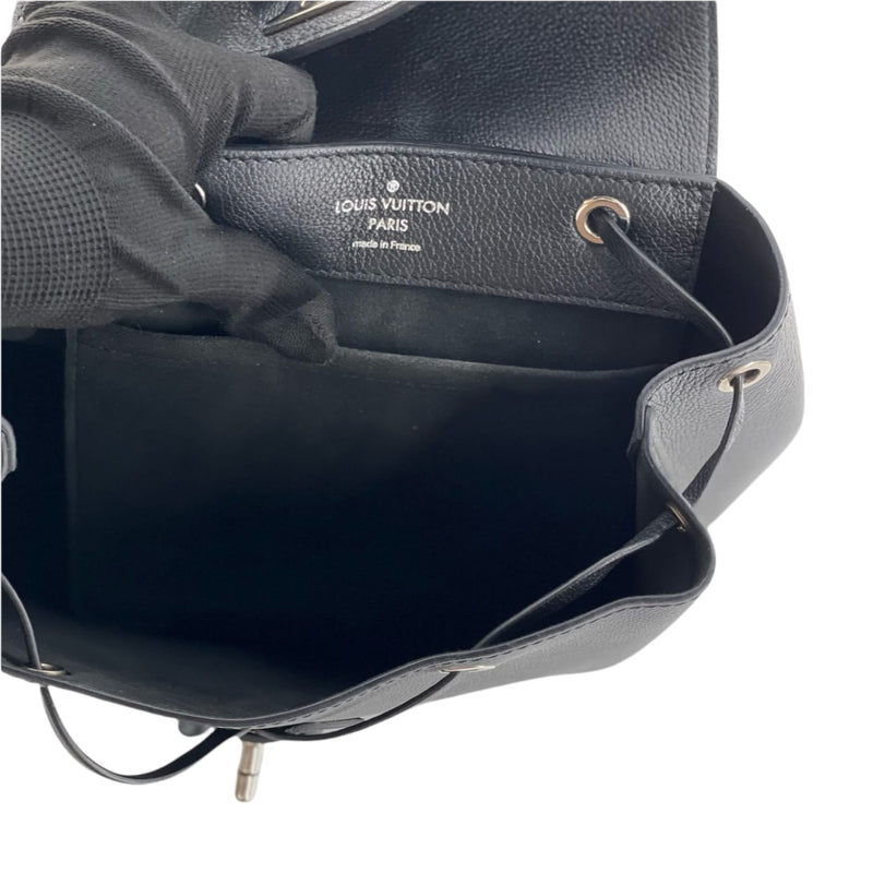 LockMe Backpack Calfskin Black SHW