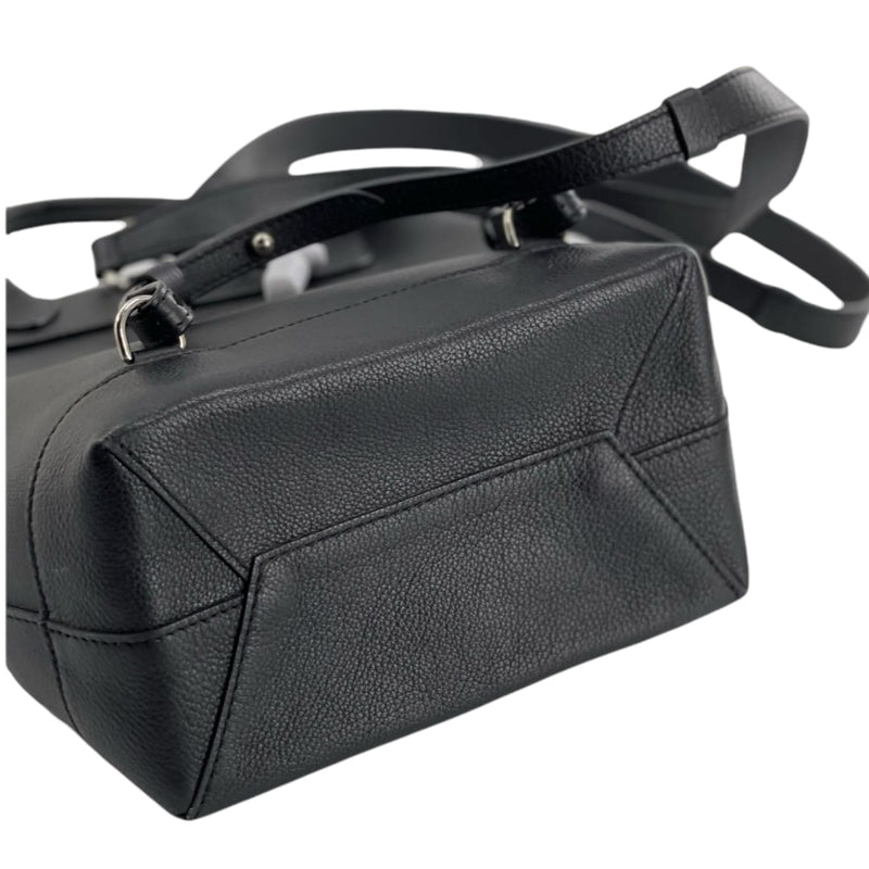 LockMe Backpack Calfskin Black SHW