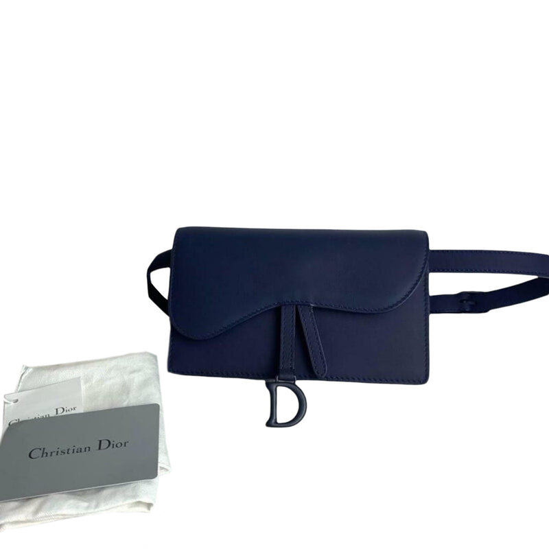 Ultra Matte Calfskin Saddle Blue GHW