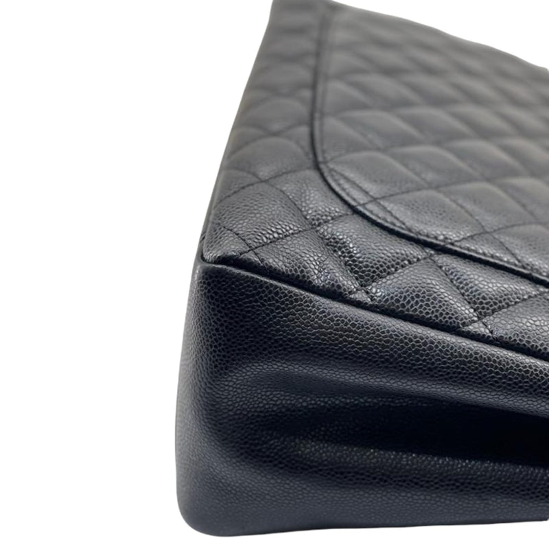 Grand Shopping Tote GST Caviar Black SHW
