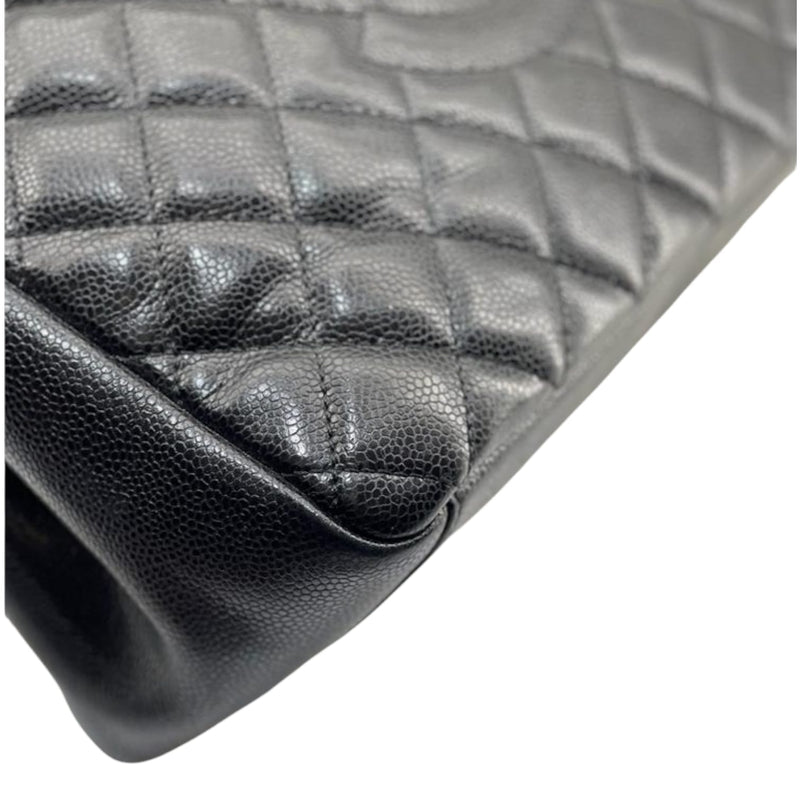 Grand Shopping Tote GST Caviar Black SHW