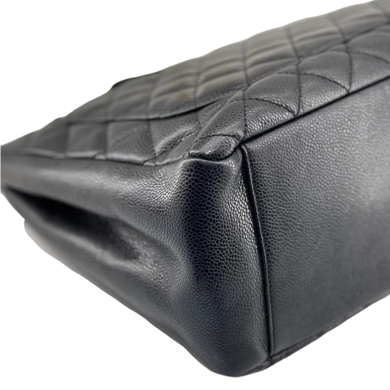 Grand Shopping Tote GST Caviar Black SHW