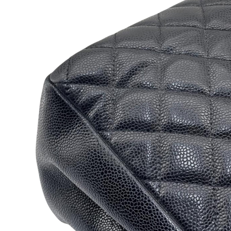 Grand Shopping Tote GST Caviar Black SHW
