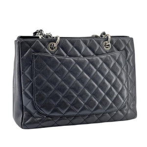 Grand Shopping Tote GST Caviar Black SHW