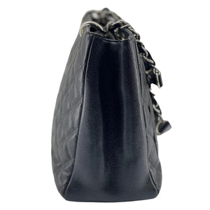 Grand Shopping Tote GST Caviar Black SHW