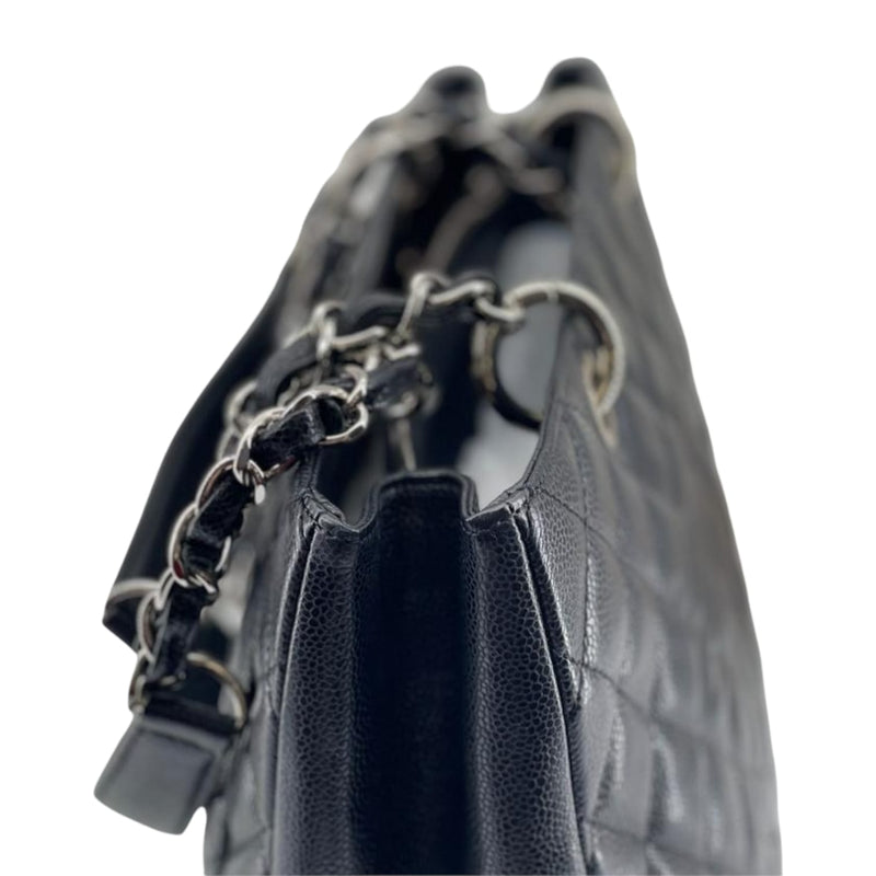 Grand Shopping Tote GST Caviar Black SHW