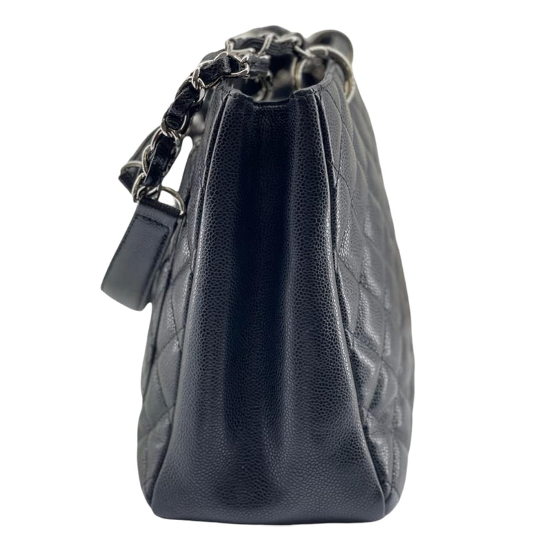 Grand Shopping Tote GST Caviar Black SHW