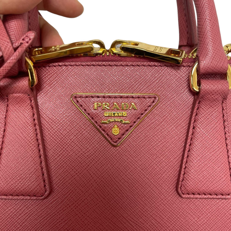 Prada, Bags, Prada Promenade Saffiano Leather Bag Pink