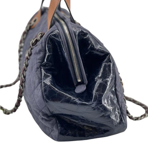 In the Mix Tote Calfskin Navy RHW