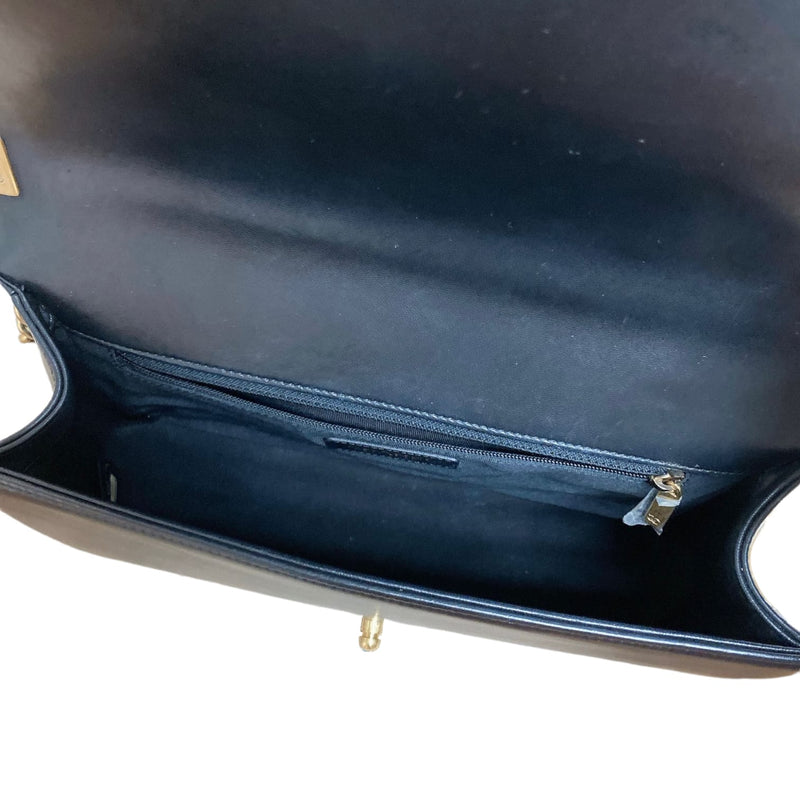 New Medium Boy Lambskin Black GHW