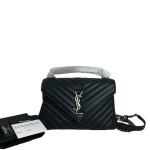 Chevron Quilted Medium College Black RHW
