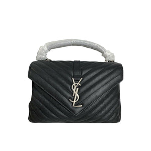 Chevron Quilted Medium College Black RHW