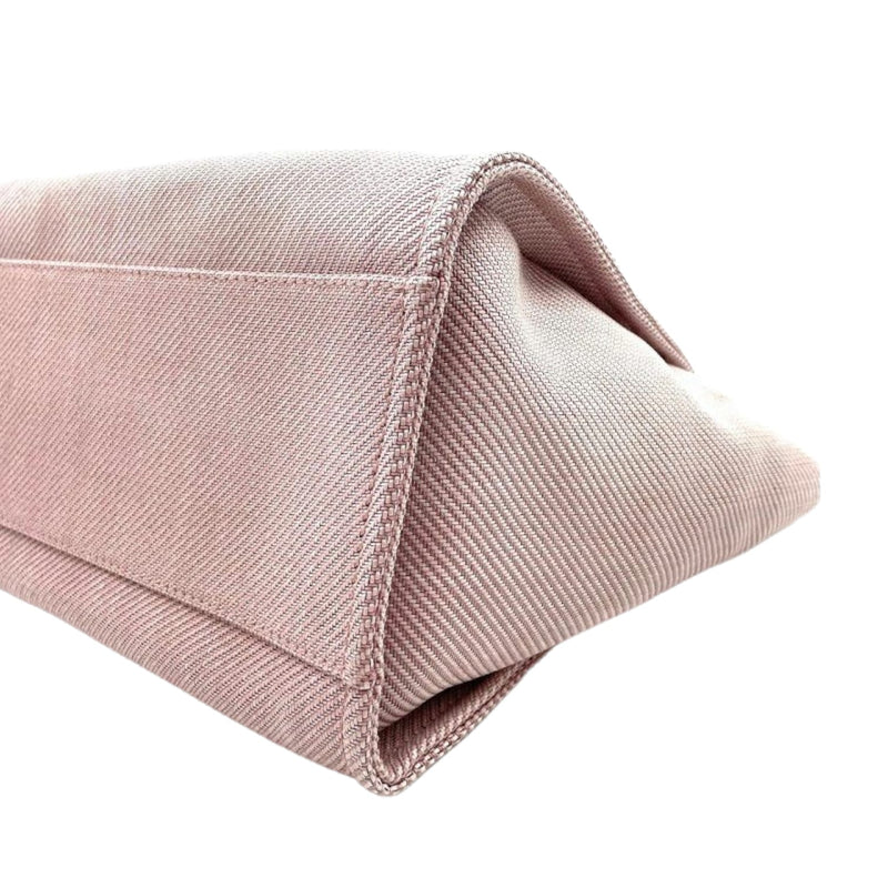 Medium Deauville Tote Mixed Fibers Rose Pink GHW