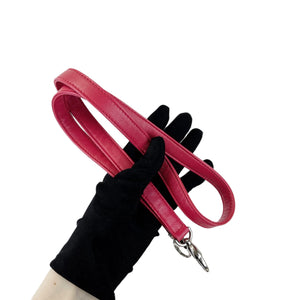 Medium Lady Dior Cannage Lambskin Red SHW