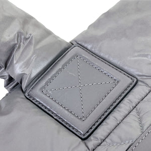 Large Cocoon Coco Quilted Nylon Grey SHW