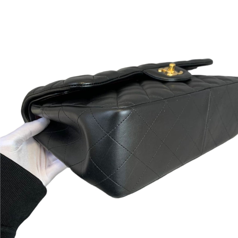 Classic Double Flap Jumbo Lambskin Black GHW