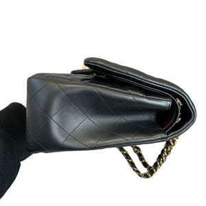 Classic Double Flap Jumbo Lambskin Black GHW