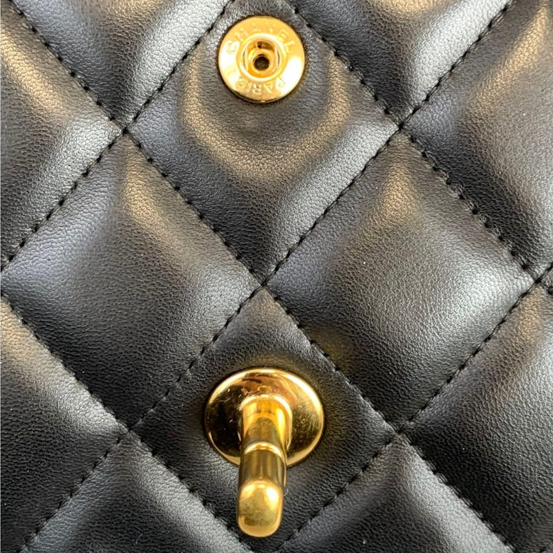 Classic Double Flap Jumbo Lambskin Black GHW