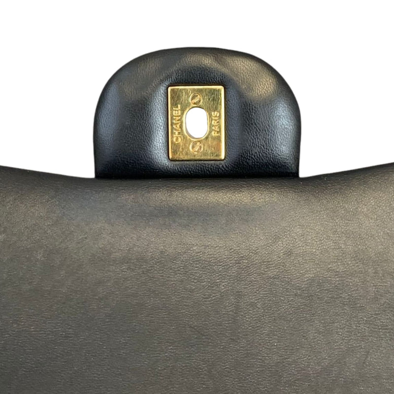 Classic Double Flap Jumbo Lambskin Black GHW