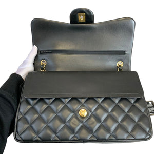 Classic Double Flap Jumbo Lambskin Black GHW
