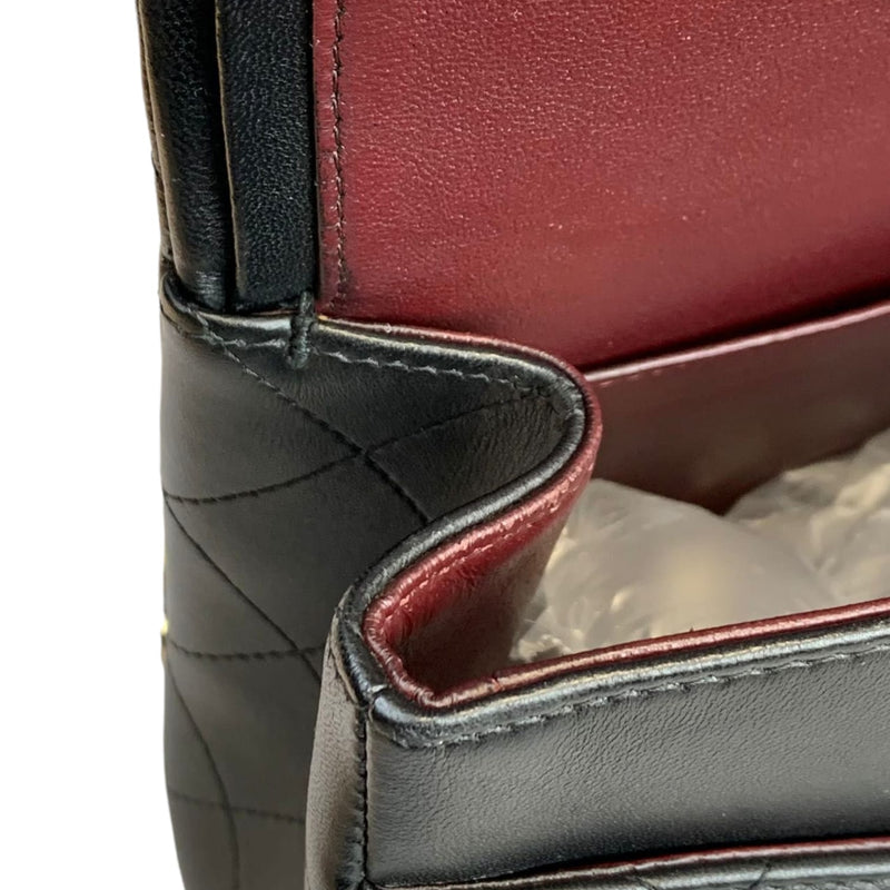 Classic Double Flap Jumbo Lambskin Black GHW