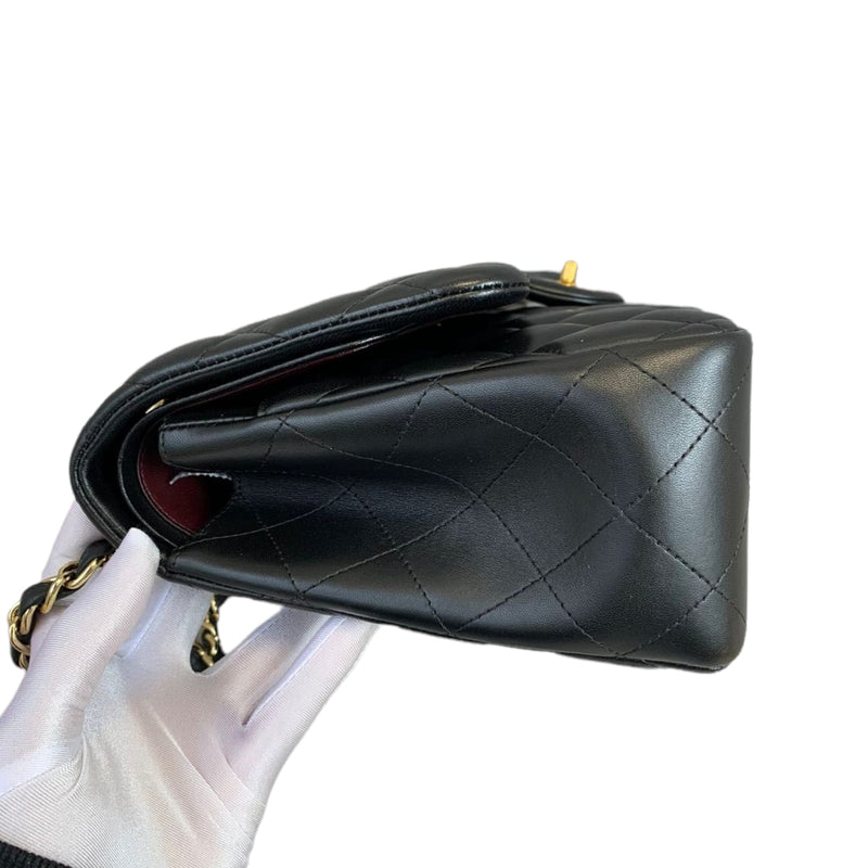 Classic Double Flap Jumbo Lambskin Black GHW