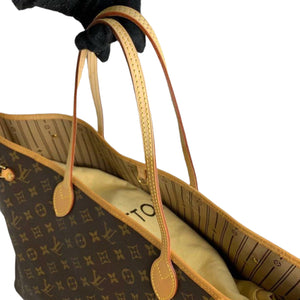 GM Neverfull Monogram Coated Canvas GHW