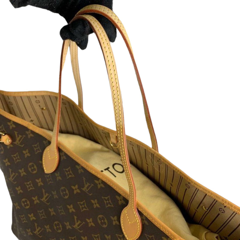 GM Neverfull Monogram Coated Canvas GHW