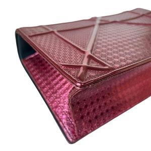 Medium Diorama Metallic Patent Micro-Cannage Red SHW