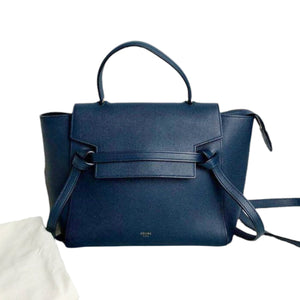 Micro Belt Bag Blue GHW