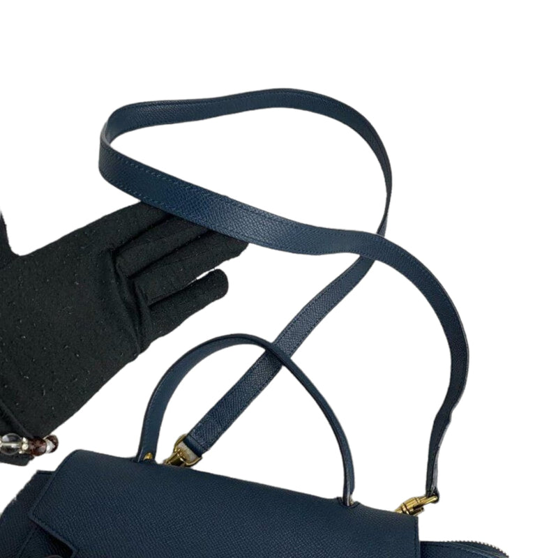 Micro Belt Bag Blue GHW