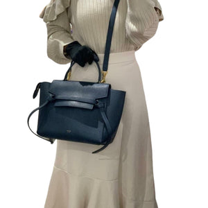 Micro Belt Bag Blue GHW