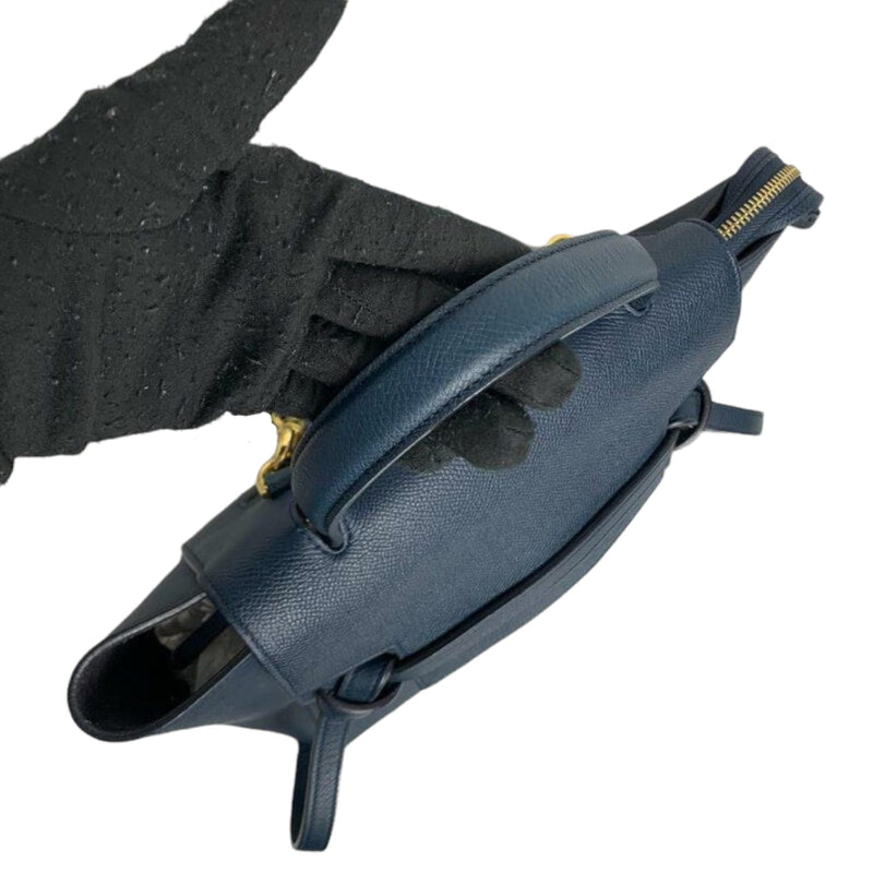 Micro Belt Bag Blue GHW