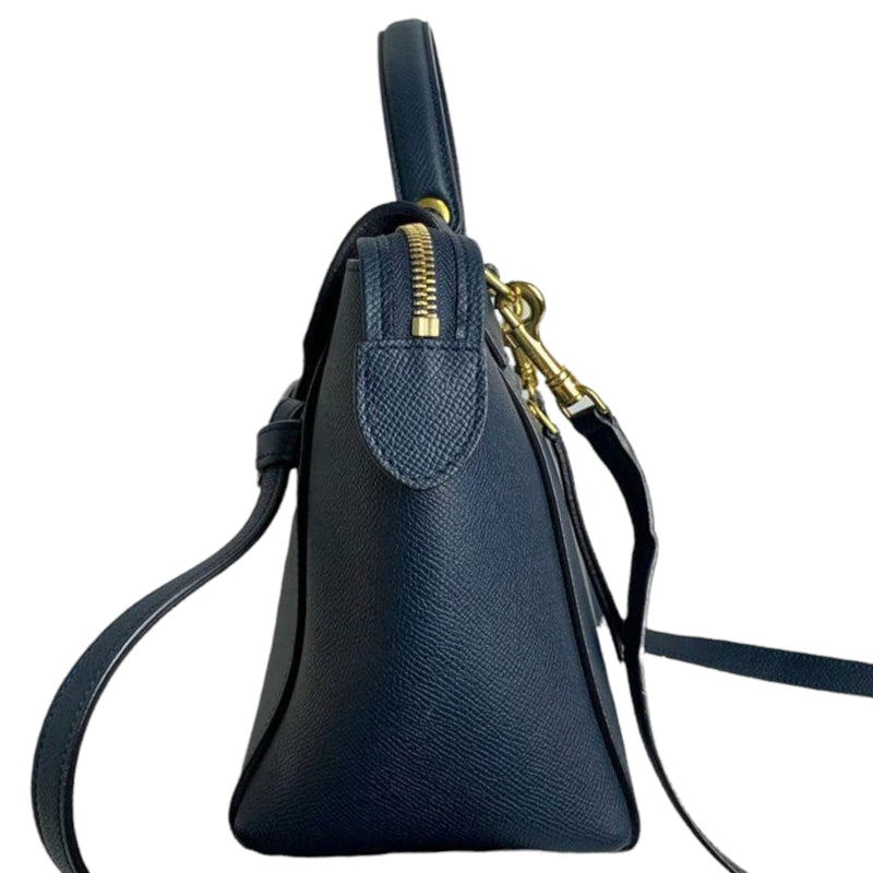 Micro Belt Bag Blue GHW