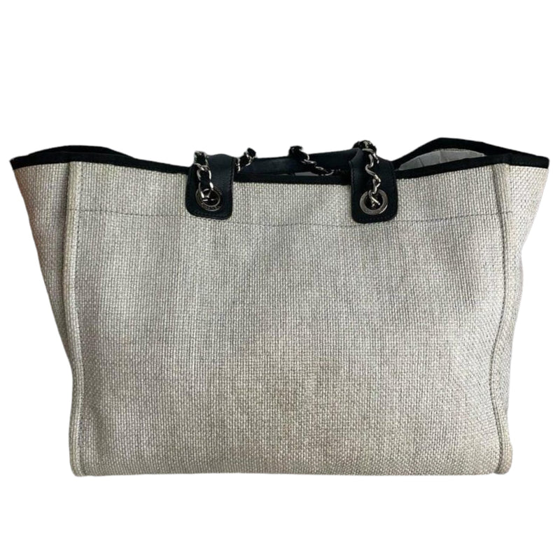 Deauville cloth tote Chanel Grey in Cloth - 35763836