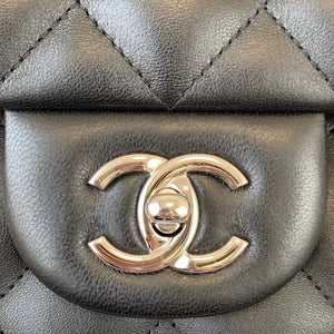 Jumbo Classic Double Flap Lambskin Black SHW