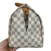 Speedy 30 Damier Azur Canvas GHW