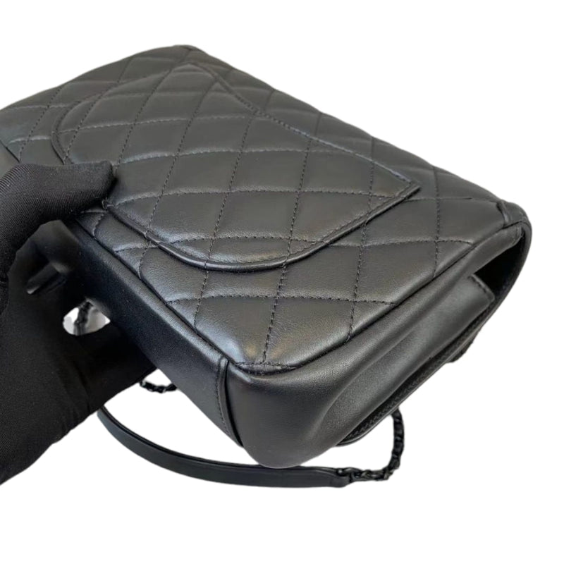 Small CC Filigree Flap Quilted Lambskin BHW