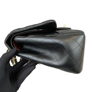 Jumbo Classic Double Flap Lambskin Black GHW