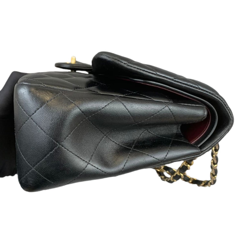 Jumbo Classic Double Flap Lambskin Black GHW