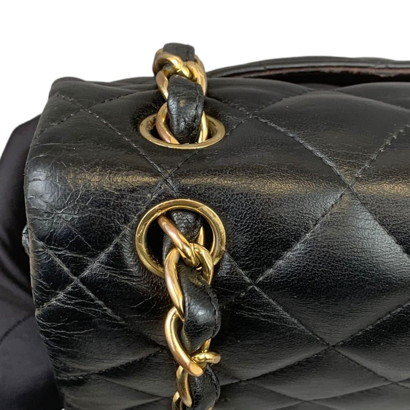 Jumbo Classic Double Flap Lambskin Black GHW
