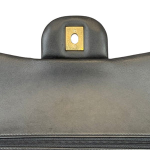 Jumbo Classic Double Flap Lambskin Black GHW