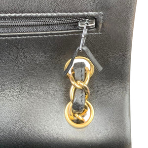 Jumbo Classic Double Flap Lambskin Black GHW