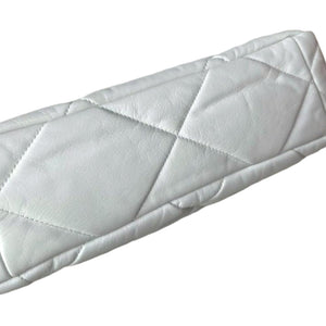 Large 19 Lambskin White MHW