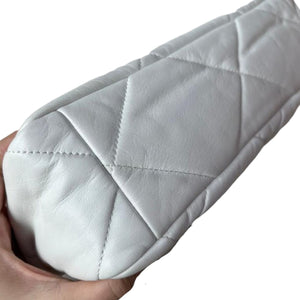 Large 19 Lambskin White MHW