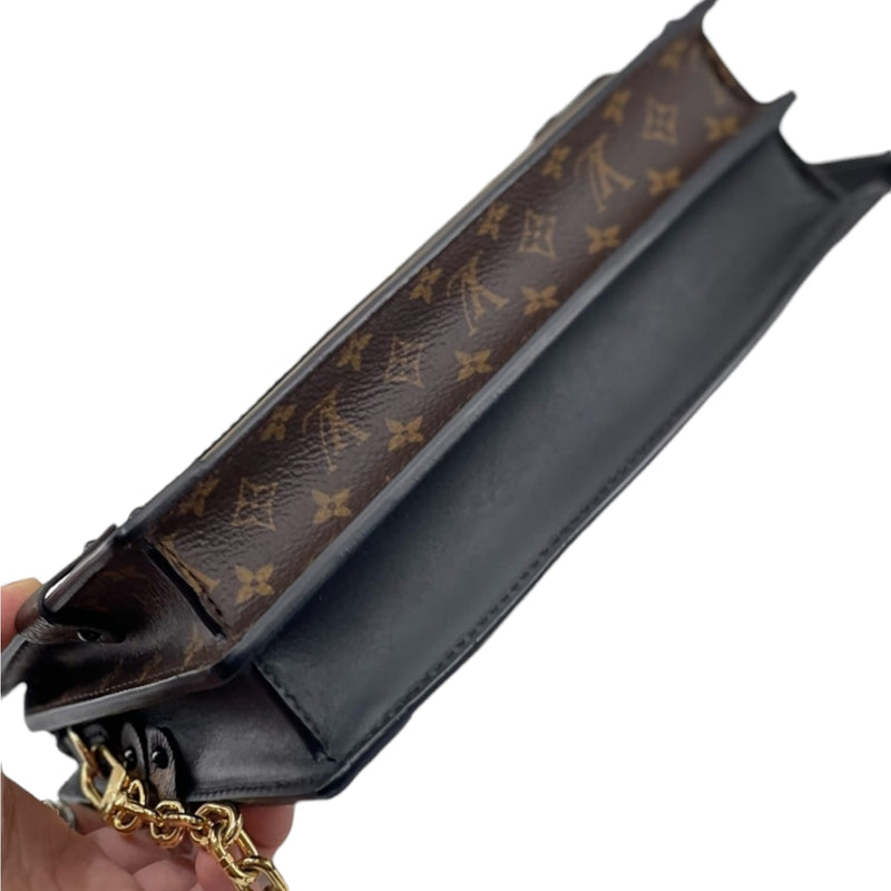 Louis Vuitton Vertical Trunk Pochette Monogram Canvas GHW