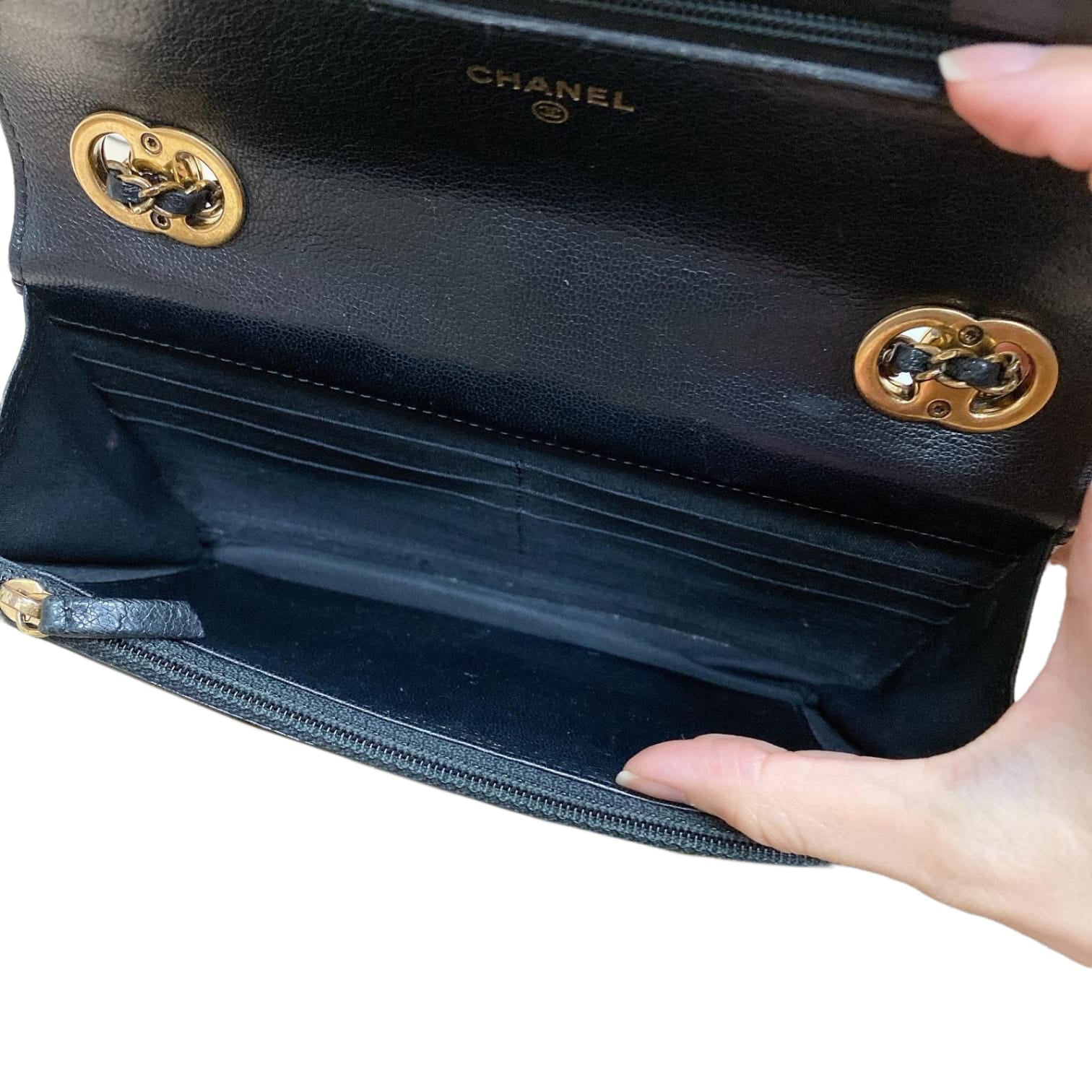 Chanel WOC CC Limited Edition Patent Black GHW – Bag Religion